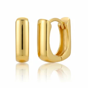 Pendientes Aros Épsilon oro 18k